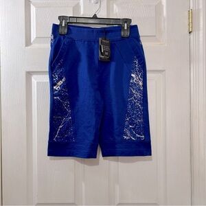 Switch Remarkable Boys Cotton Shorts Royal Blue Size Medium 10/12 Athletic
